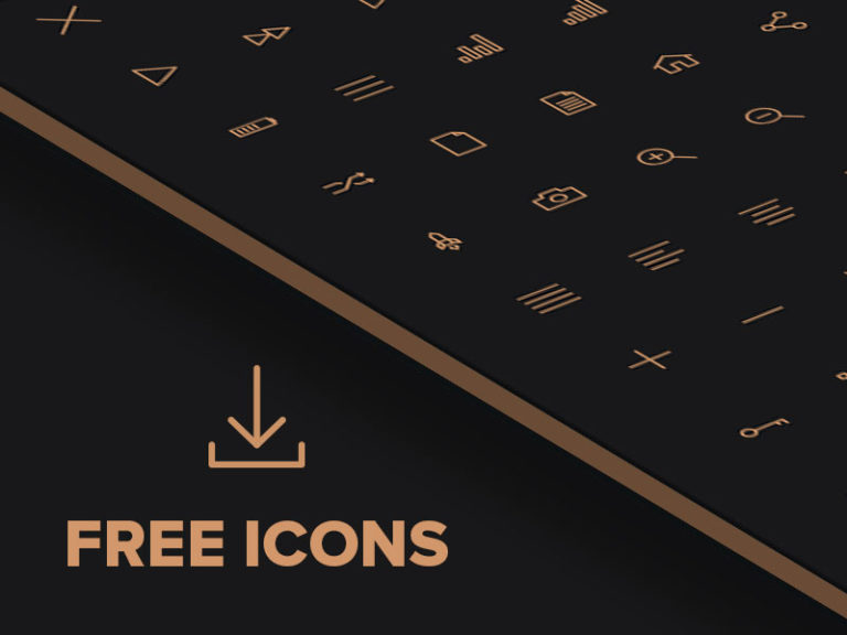 Set of 80 Free Crispy Icons