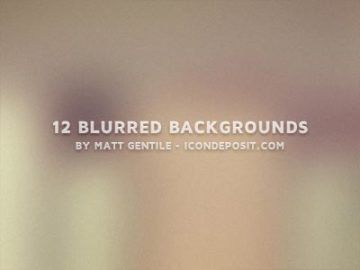 12 Free Blurred Backgrounds
