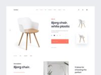 Free Furniture eCommerce Website Template