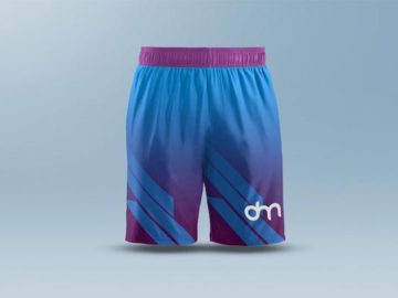 Men’s Shorts Mockup Template