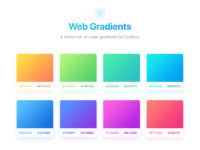 Free Web Gradients for PSD and Sketch