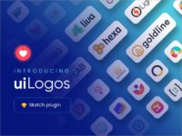 uiLogos Icon Set, Sketch and Adobe XD Plugin