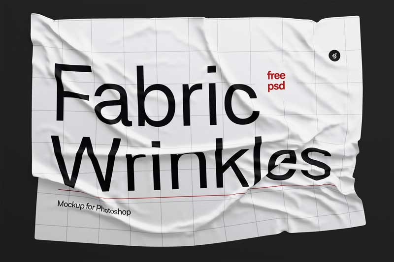 Super Realistic Fabric Wrinkles Free Mockup