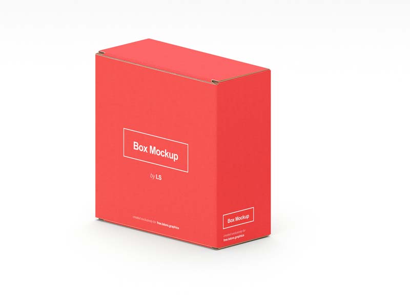 7 Free Realistic Cardboard Boxes Mockup Set