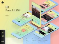 Free Mobile UI Kit for Sketch and Photoshop