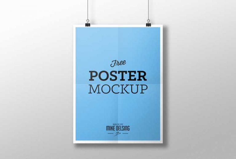 Free Poster Frame Mockup
