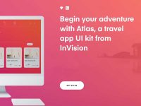 Atlas Travel Free Mobile UI Kit