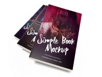 Free Paperback Book Stack Template