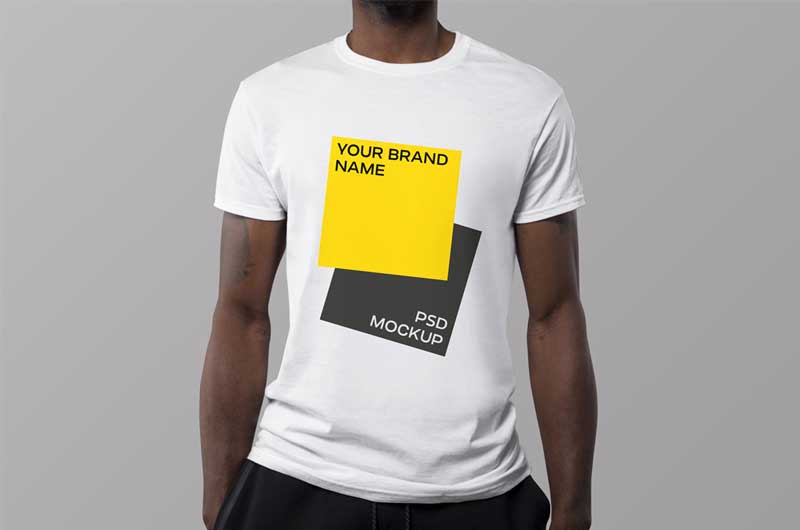 Download Free T-Shirt PSD Mockup - Free PSD Mockups | Freebiefy