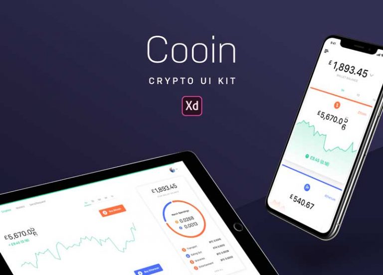 Cooin Free Cryptocurrency UI Kit