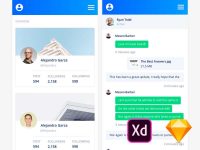 Free Timeline UI Elements for Adobe XD and Sketch