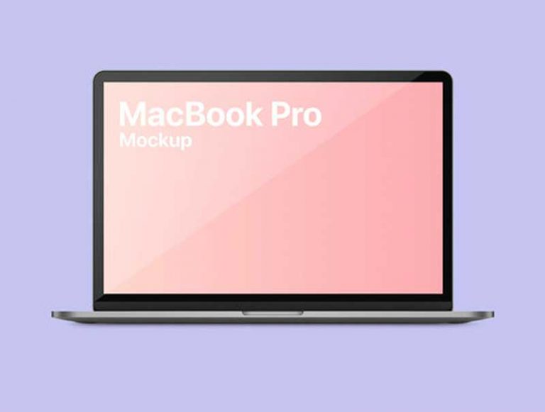 MacBook Pro Free Design Mockup