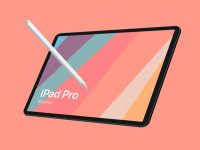 iPad Pro Free Design Mockup