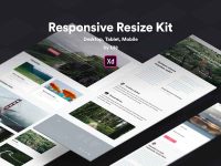 Free Responsive Website and UI Kit for Adobe XD