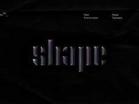 Shape Free Neo Futurism Typeface