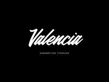 Valencia Calligraphy Free Typeface
