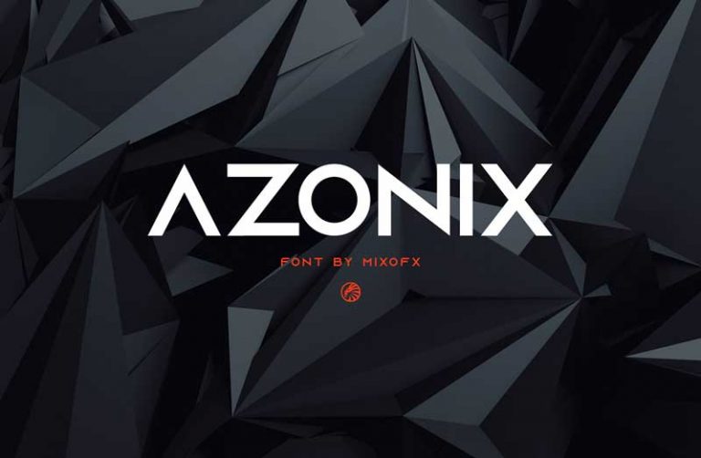 Azonix Free Modern Font