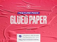Free Glued Paper Textures Pack