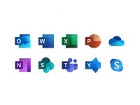 Free Microsoft Office 365 Icons Set