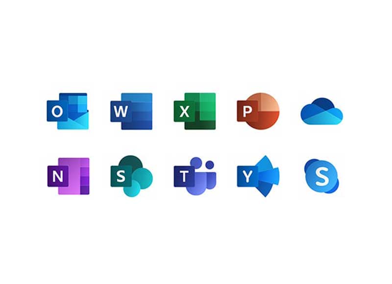 Free Microsoft Office 365 Icons Set - Free Illustrator Icon Freebies ...