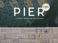 Pier Sans Free Font