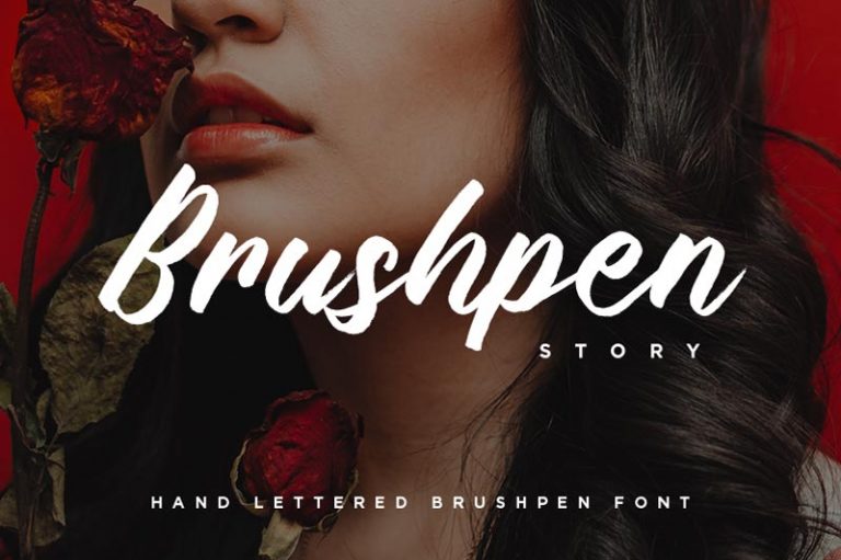 Brushpen Story Free Font