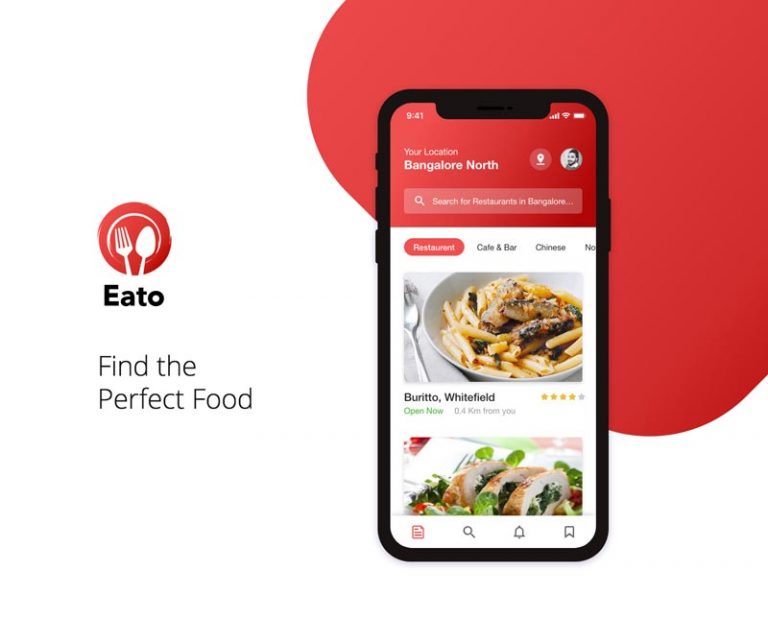 Eato Free Restaurant Finder App Ui Kit