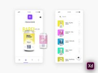 Mobile App Free Motion Animation for Adobe Xd