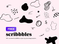 100+ Free Vectorized Scribbbles