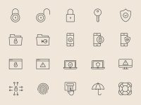 25 Free Security Icons