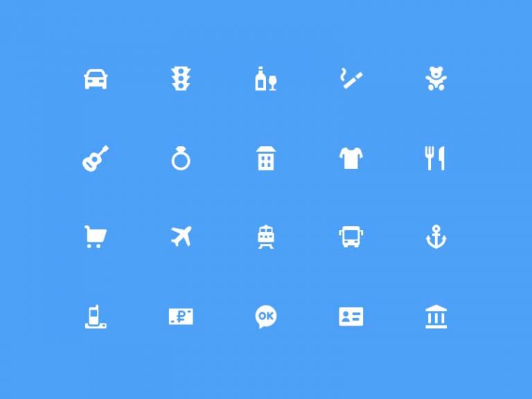 75 Free Icons for Sketch