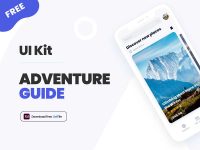 Adventure Guide Free UI Kit