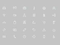 Aganè Icons Free Line Icon Set