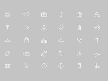 Aganè Icons Free Line Icon Set