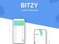 BITZY Free Bitcoin App UI Kit