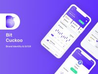 Bit Cuckoo Trading App Free UI Kit for Adobe XD