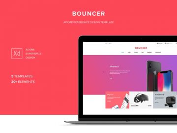 Bouncer Free E-Commerce UI Kit