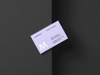 Business Card Free PSD Mockup