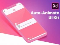 Free Auto-Animate UI Kit for Adobe XD
