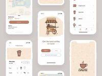 Free Coffee App UI Design