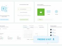 Free Dashboard UI Elements Kit for Sketch