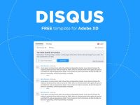 Free Disqus Template UI Kit