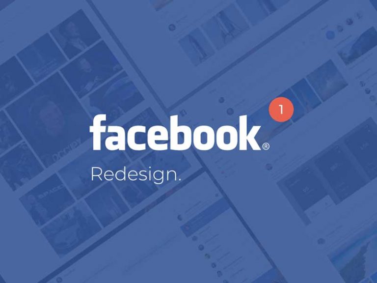 Free Facebook Redesign Ui Kit for Adobe XD