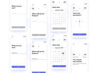 Free Flight Booking Concept for Sketch