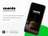 Free Food Ordering Mobile UI Kit