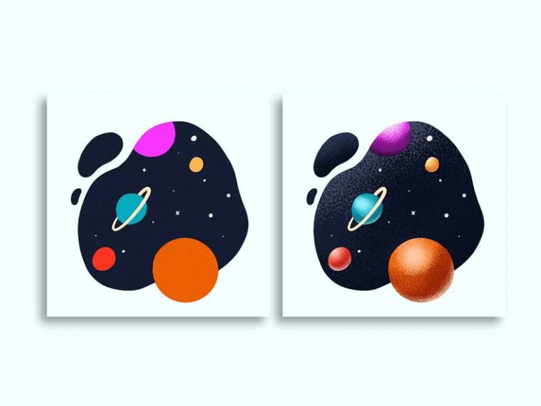 Free Galaxy and Space Illustration
