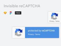 Free Google Invisible reCAPTCHA Template