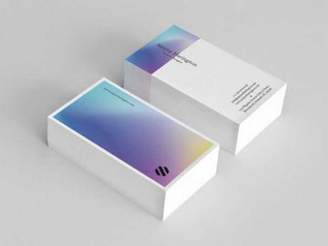 Free Holo Business Card Template