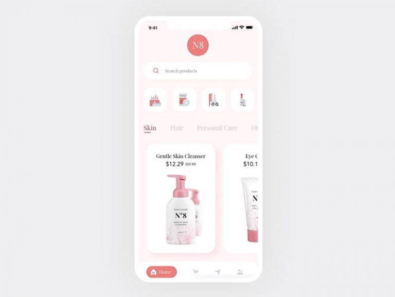 Free Product Page UI UX Interaction