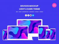 Free Vector Devices Mockups